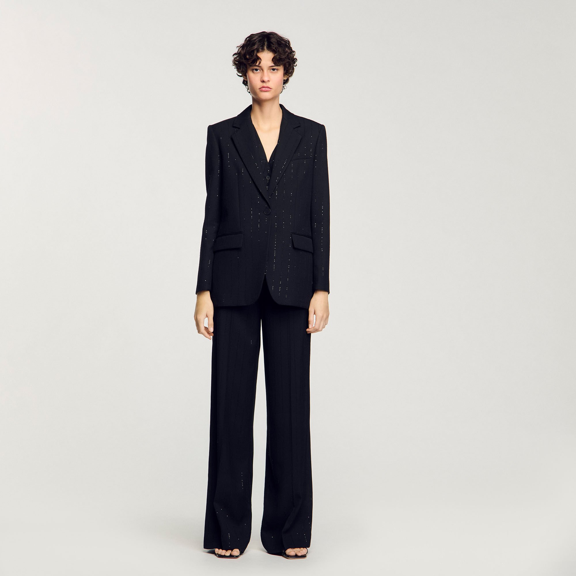 Veste de costume à sequins