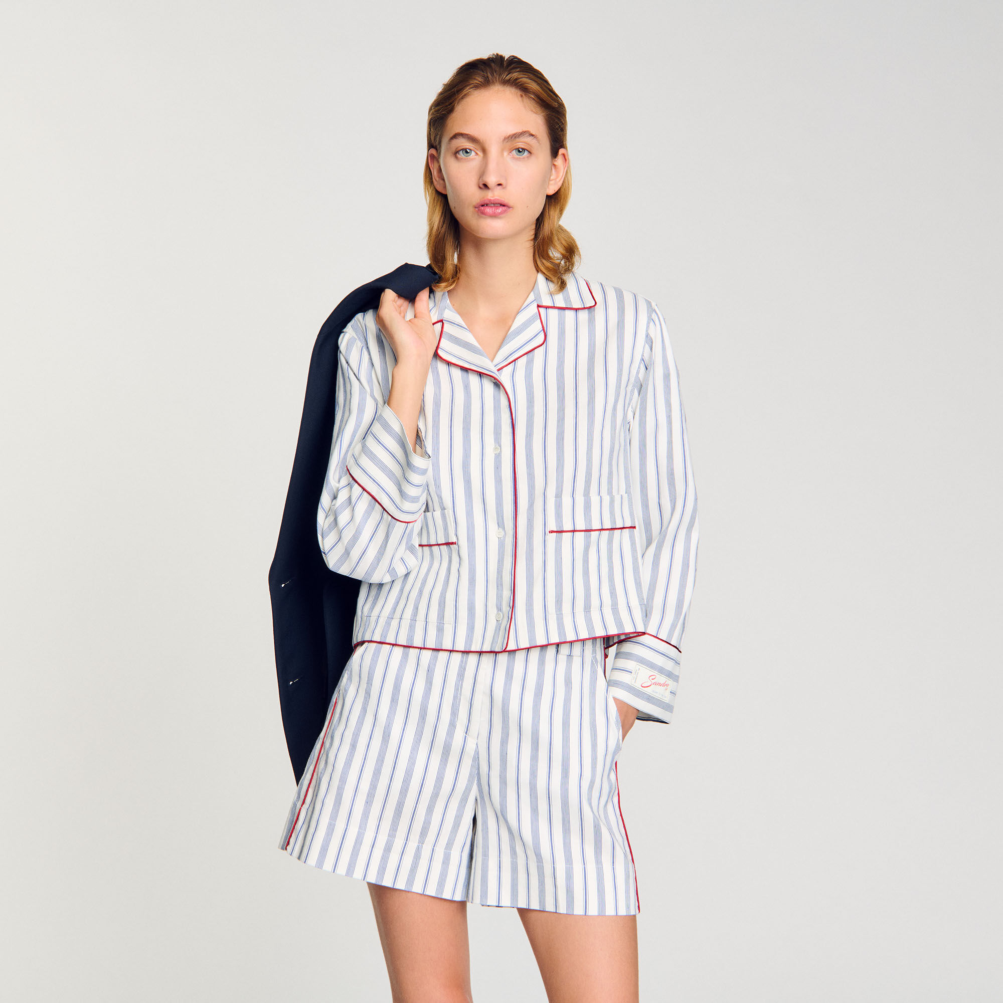 Chemise à rayures