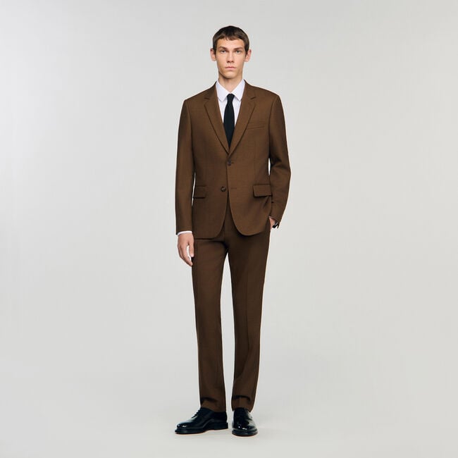 Veste de costume en laine