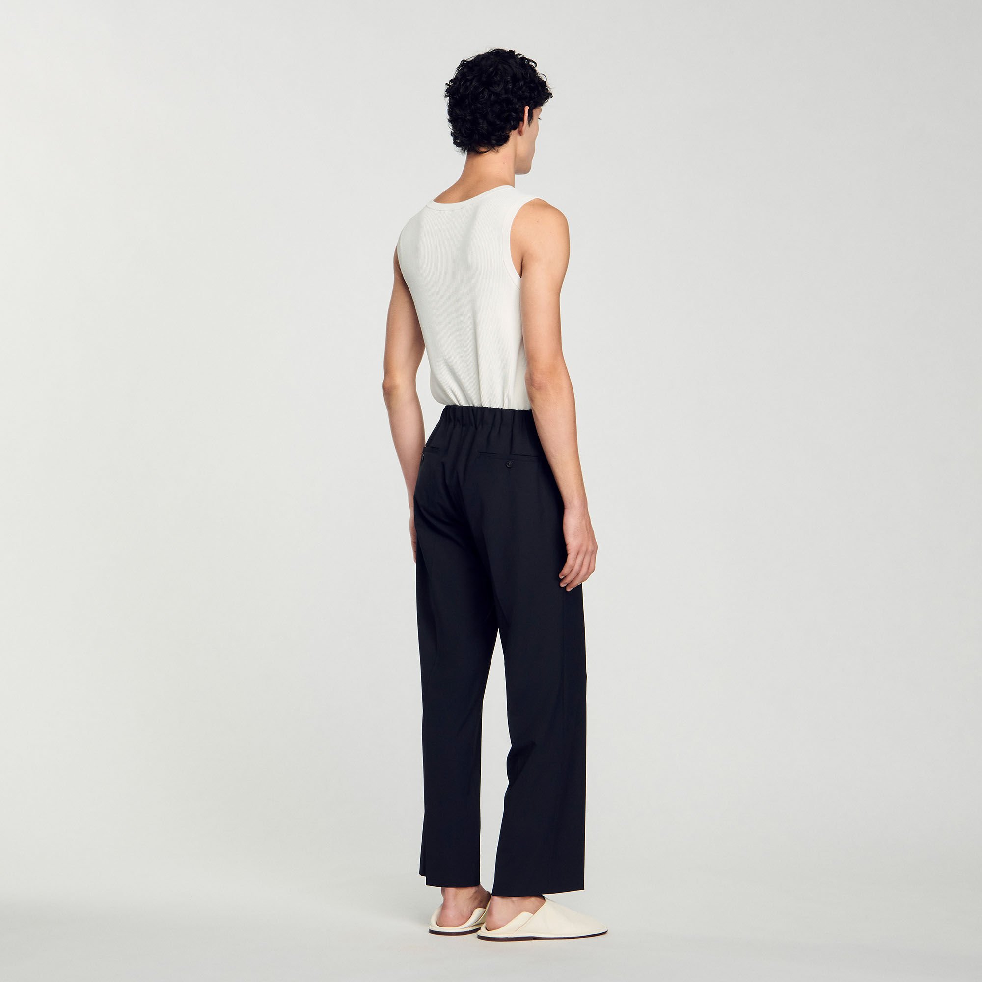Pantalon large 