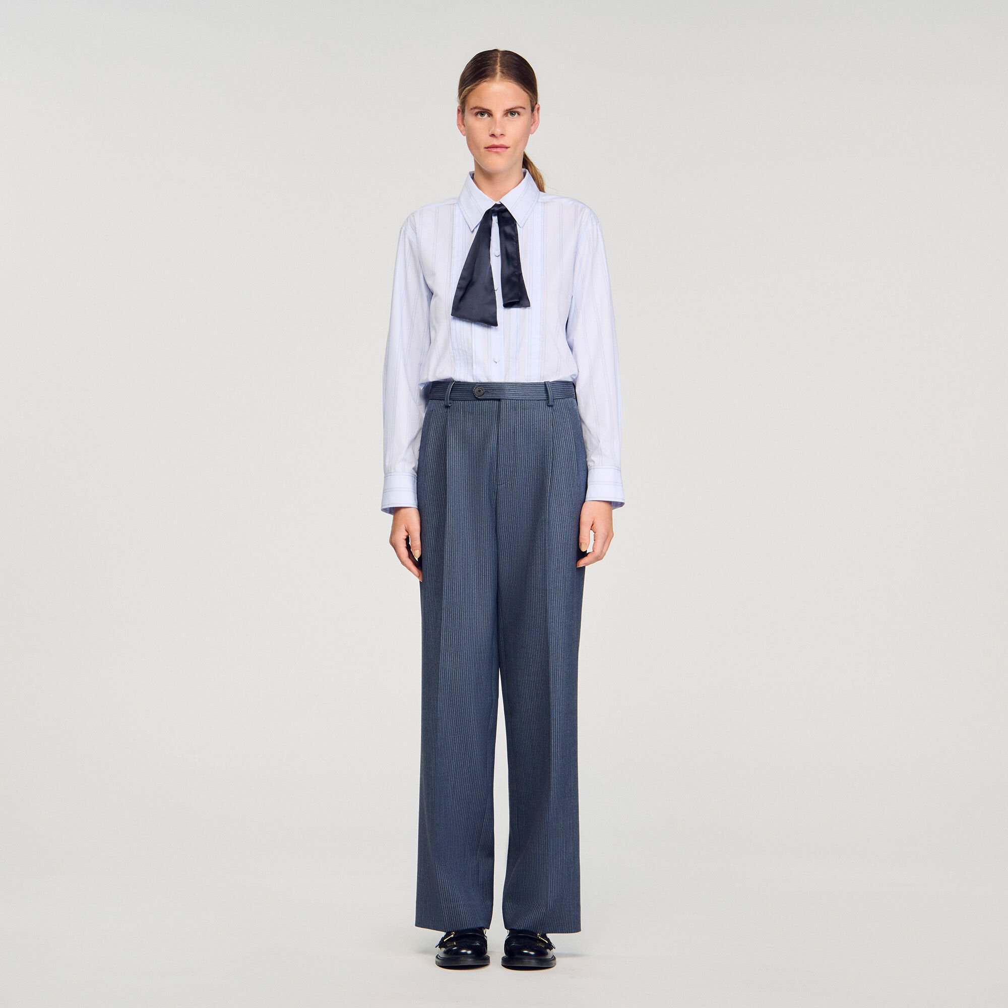 Pantalon rayé
