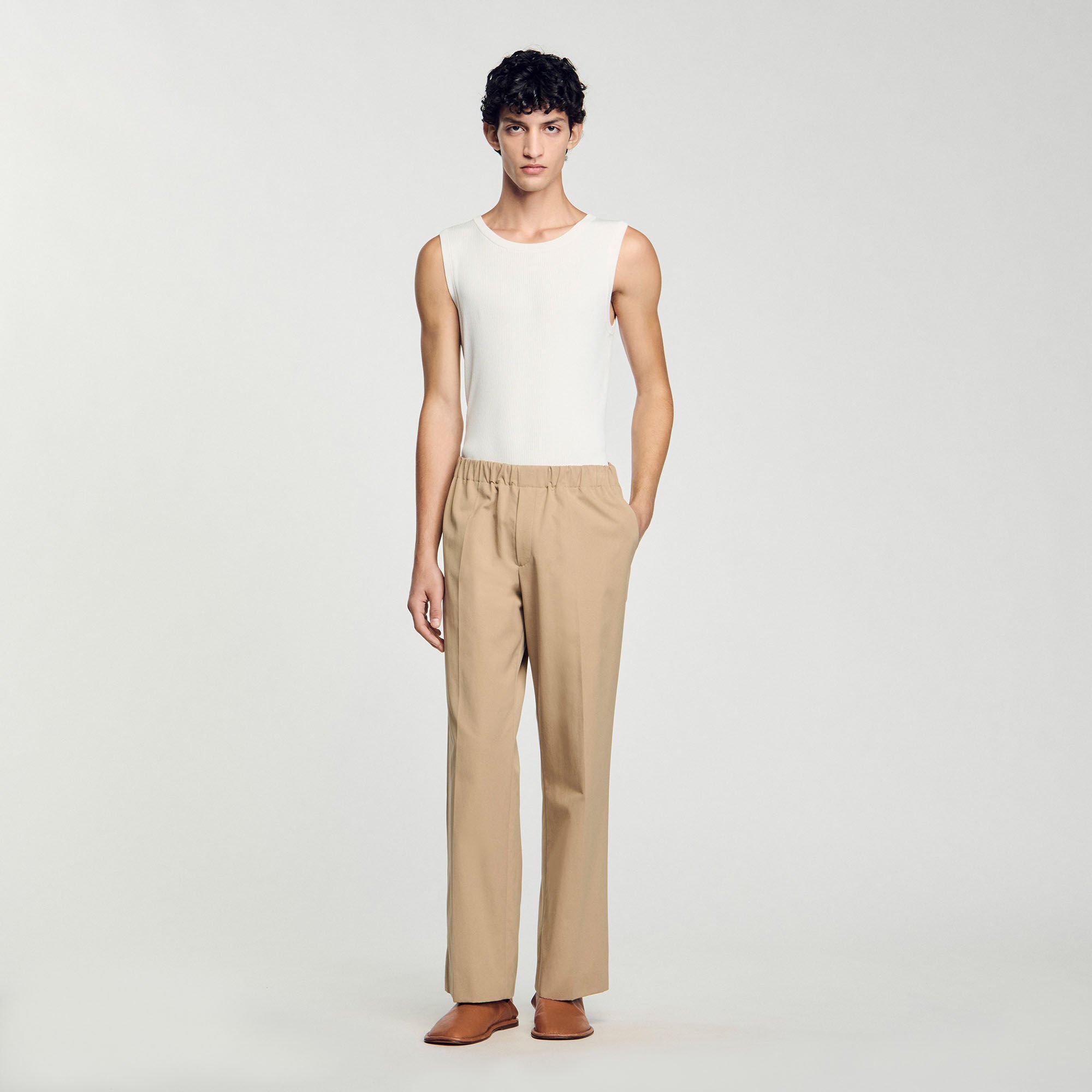 Pantalon large 