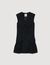 Robe courte tailleur strassée