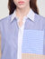 Chemise à mix de rayures