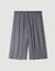 Short &agrave; carreaux en laine - Femme | Sandro Paris