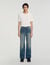 Jean baggy d&eacute;lav&eacute; en coton - Homme | Sandro Paris