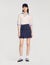 Pull bicolore en laine et cachemire 