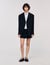 Veste de tailleur croisée