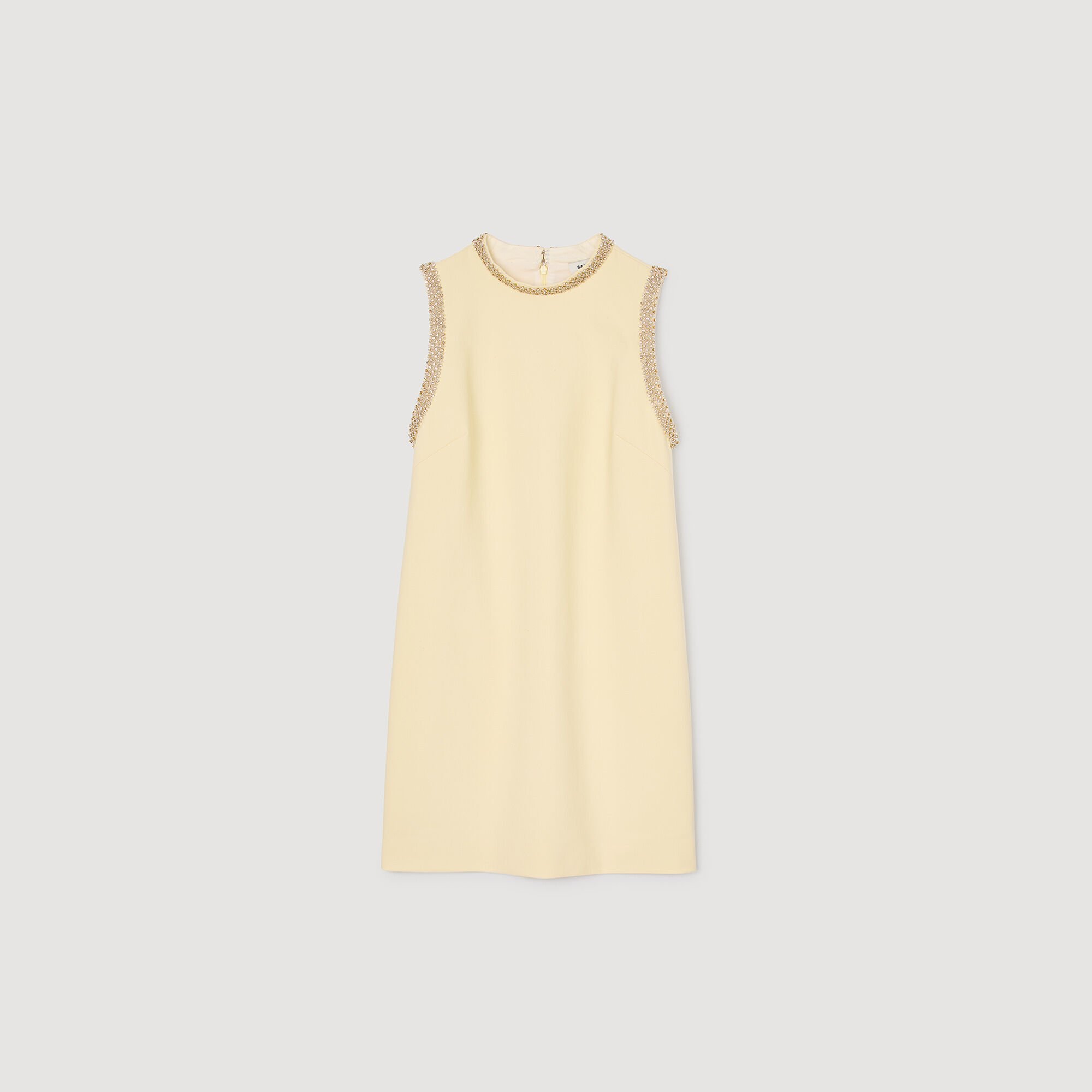 Robe courte strassée