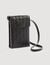 Pochette en cuir embossé monogramme S