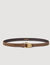 Ceinture en cuir suède