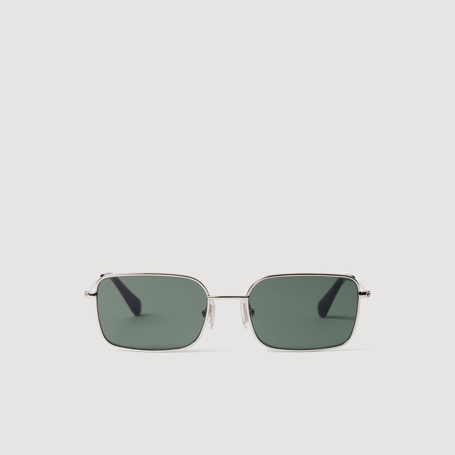 Lunettes de soleil rectangulaires