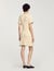 Robe courte en maille 