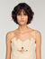 Robe longue en guipure