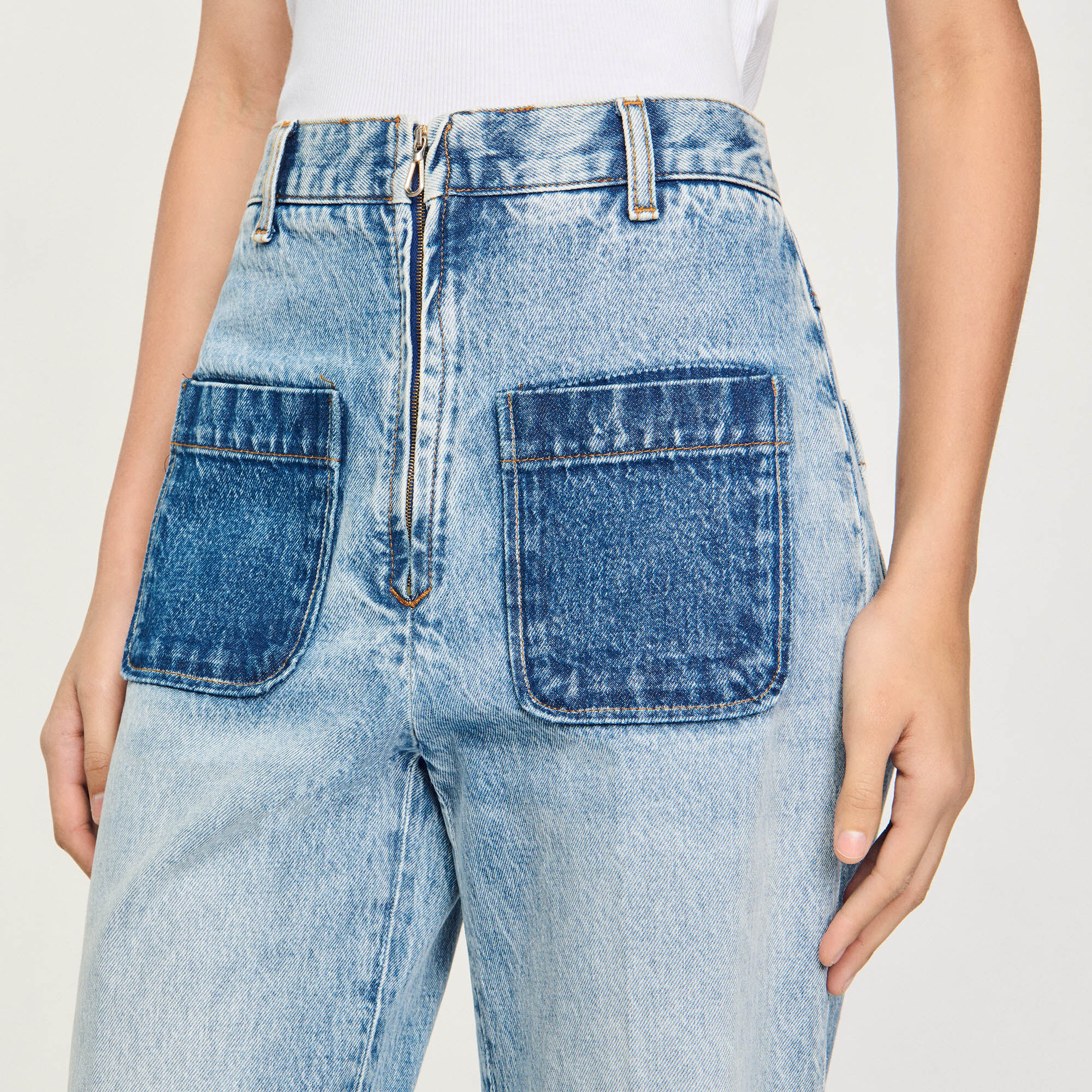 Jean taille haute