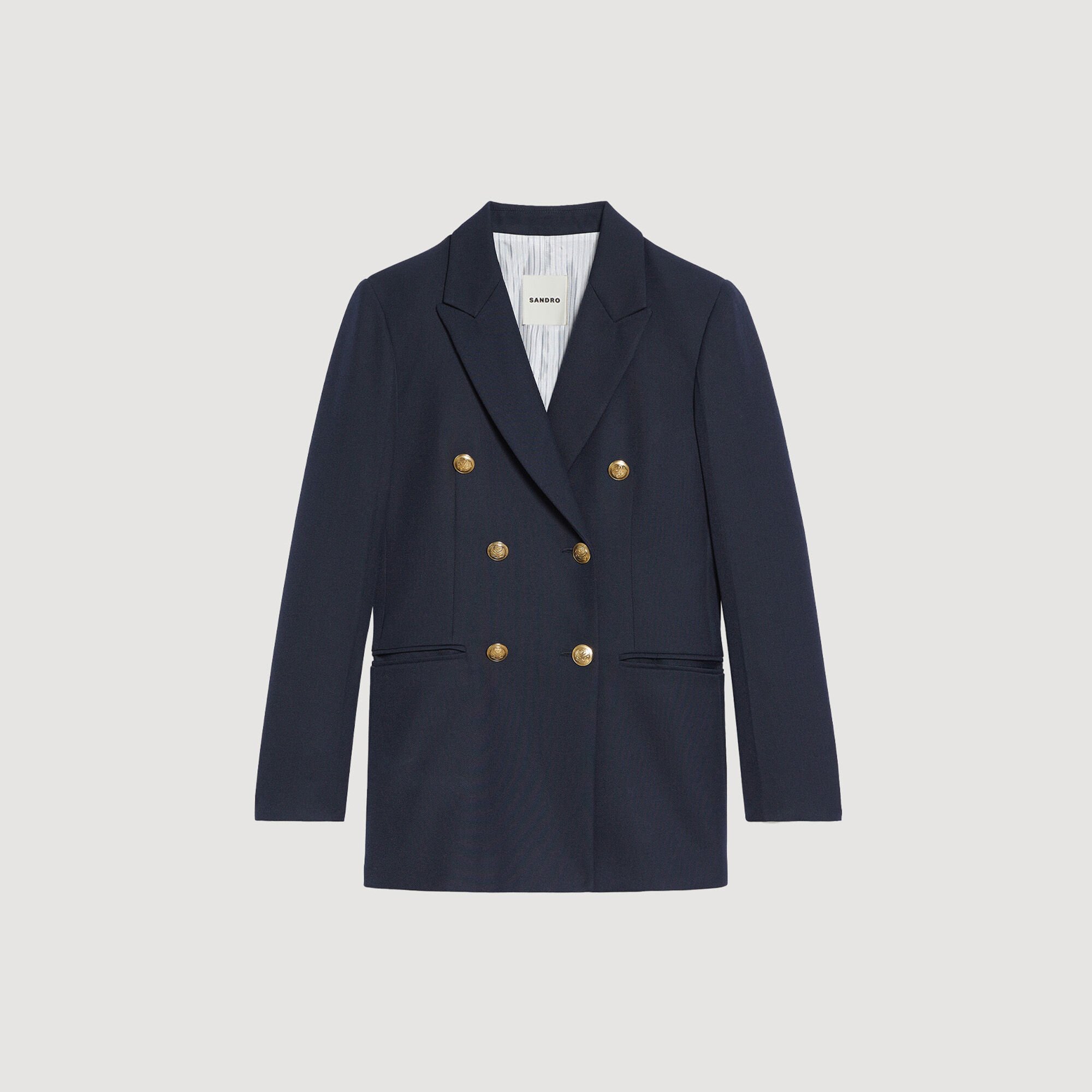 Veste de costume double boutonnage
