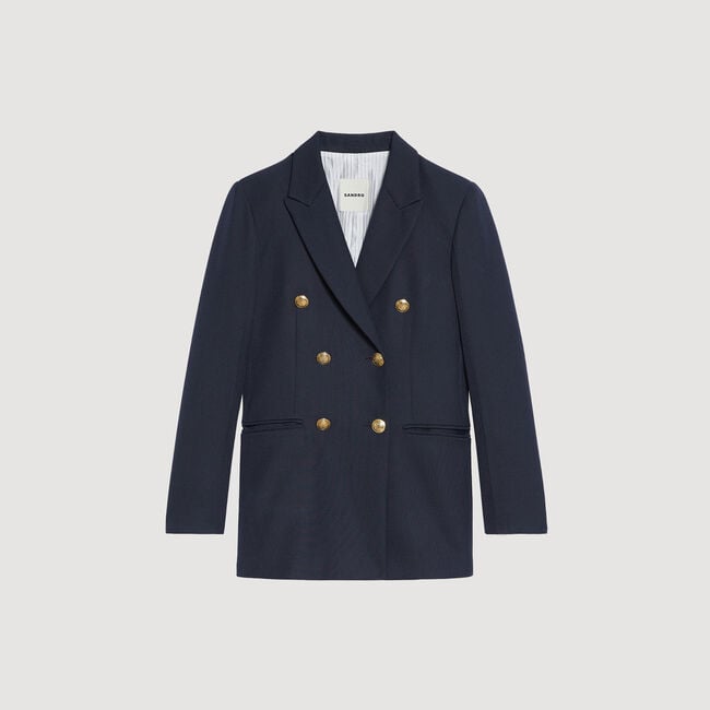 Veste de costume double boutonnage