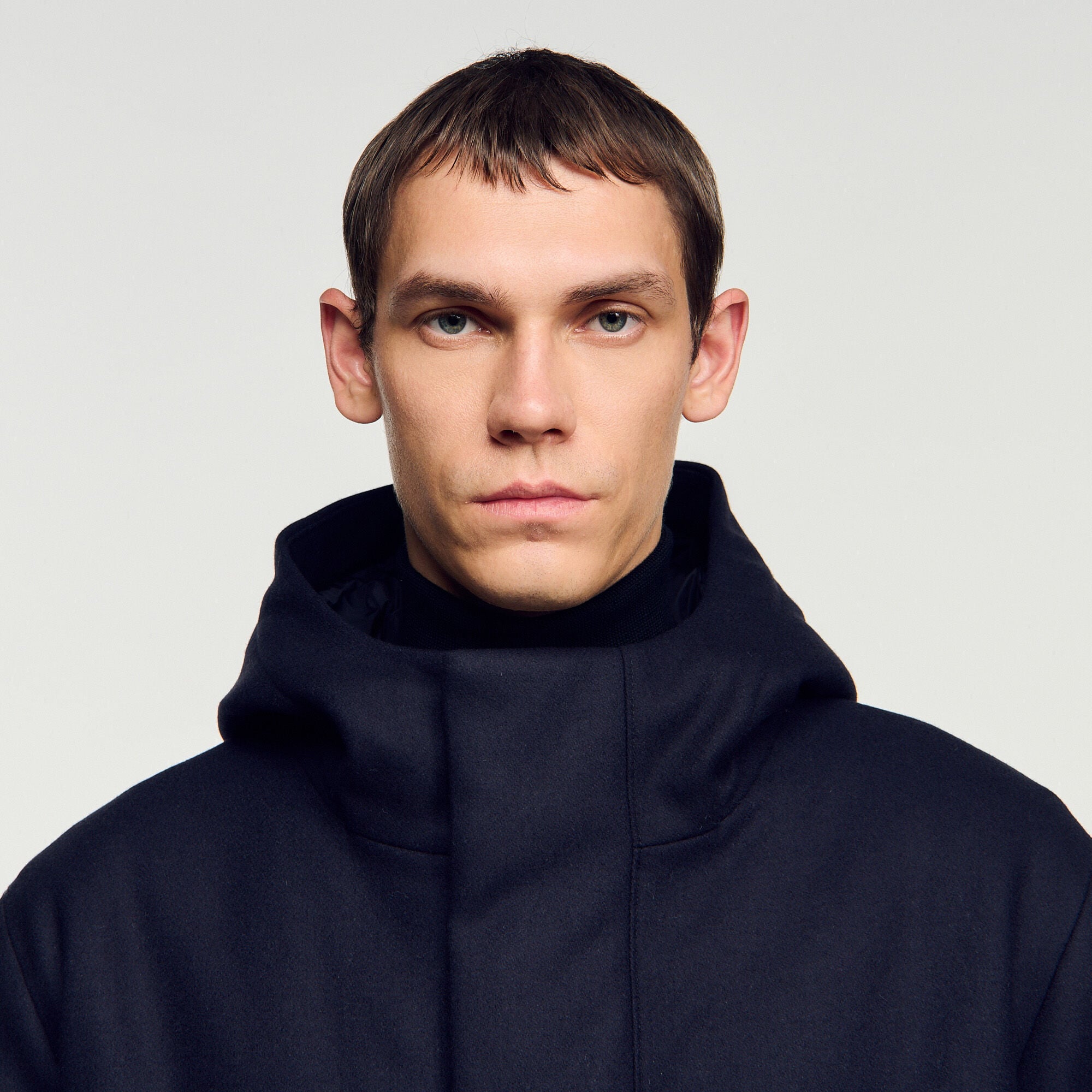 Parka en laine et cachemire - Homme | Sandro Paris