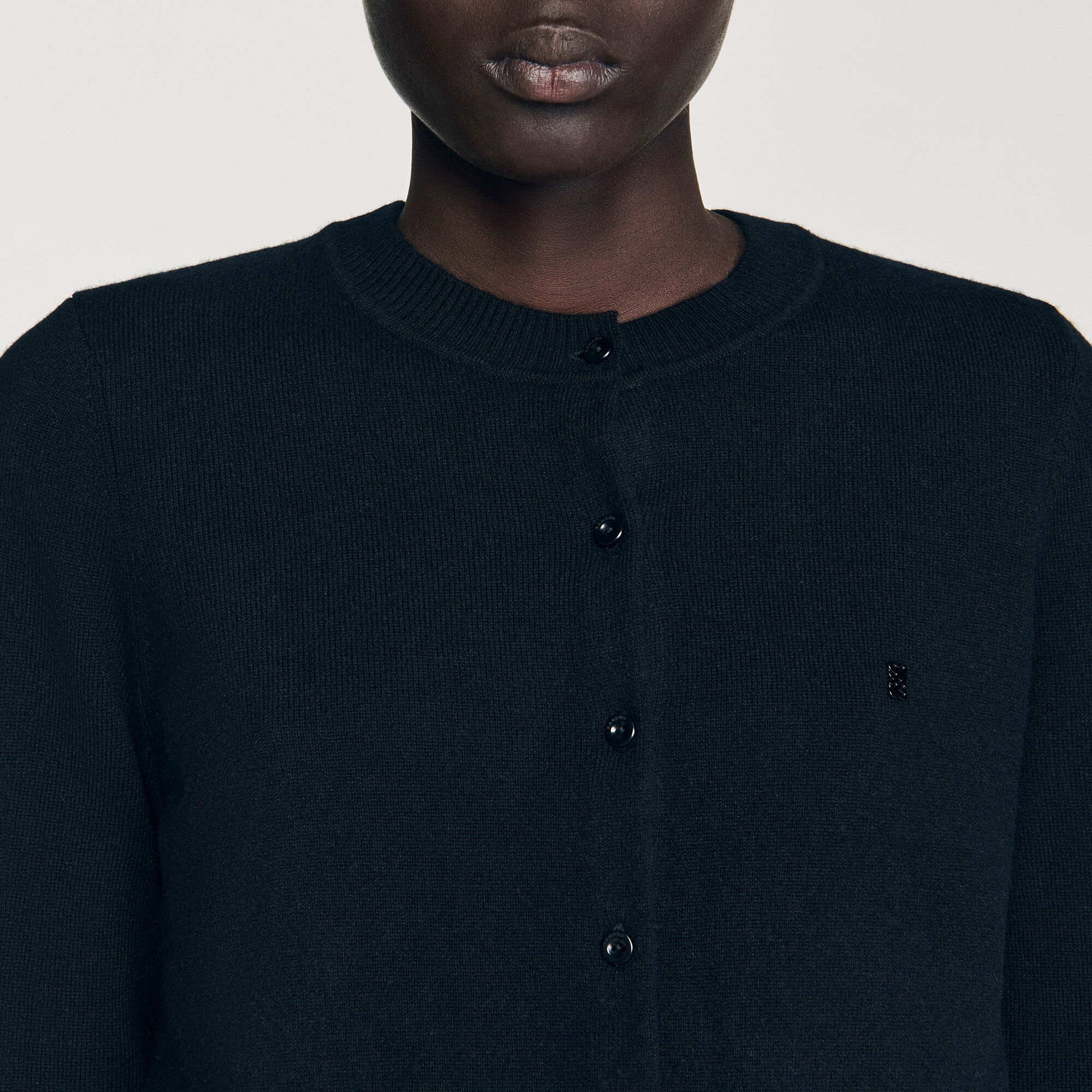 Cardigan à volant 