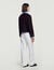 Manteau court &agrave; d&eacute;tails cuir - Femme | Sandro Paris