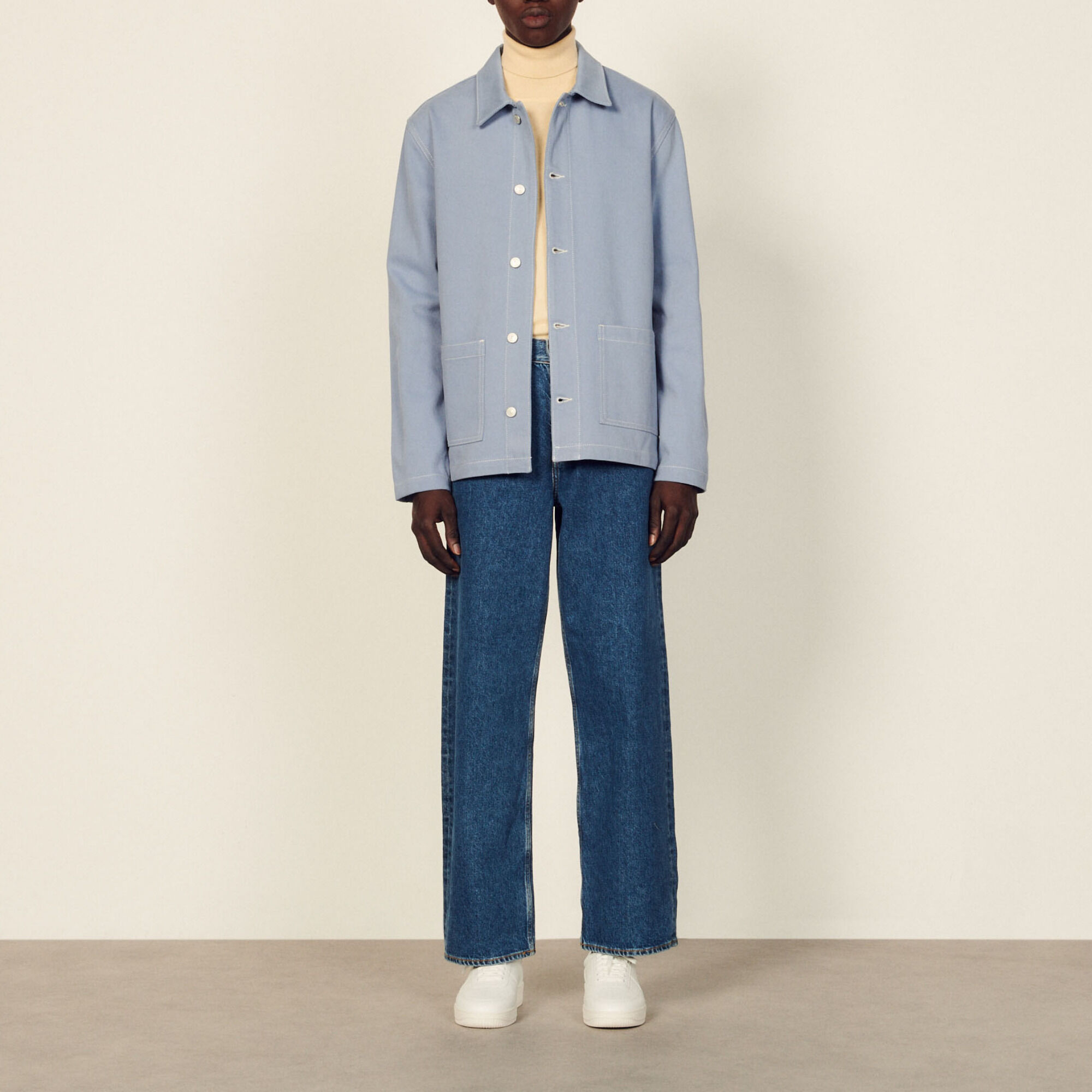 Blouson en toile de coton