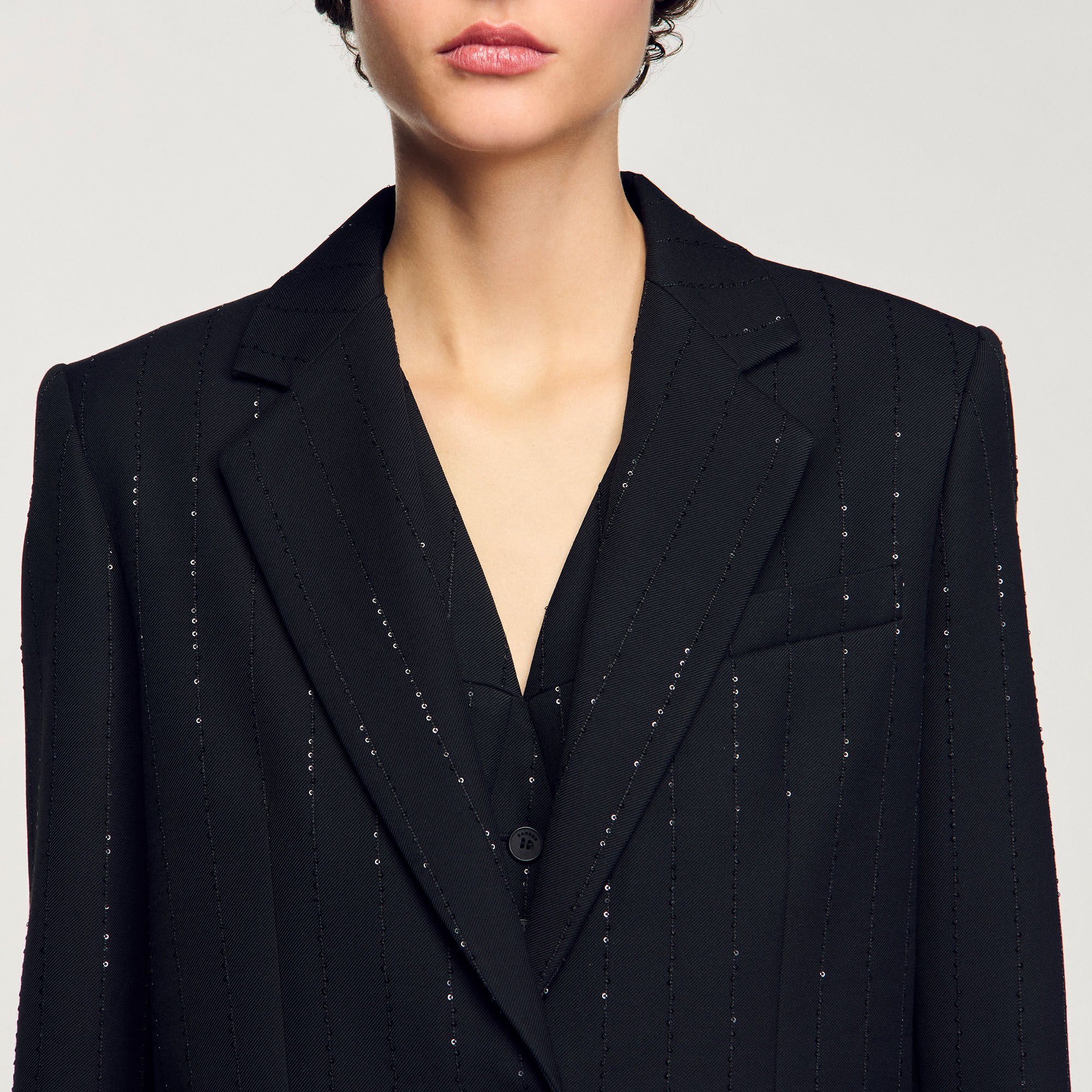 Veste de costume à sequins