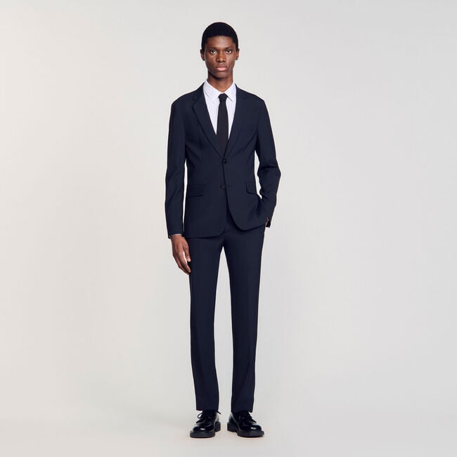 Veste de costume en laine