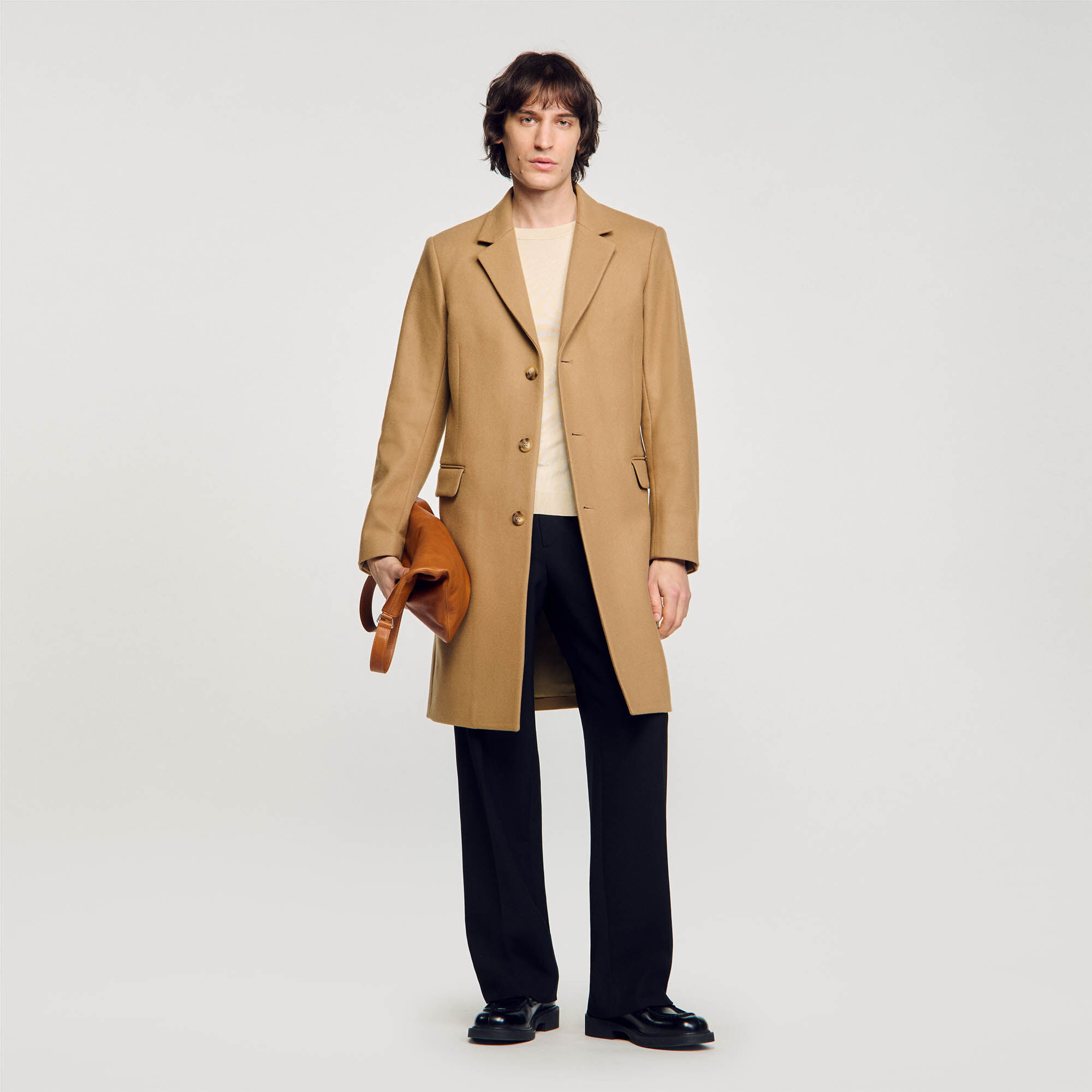 Manteau drap de laine best sale