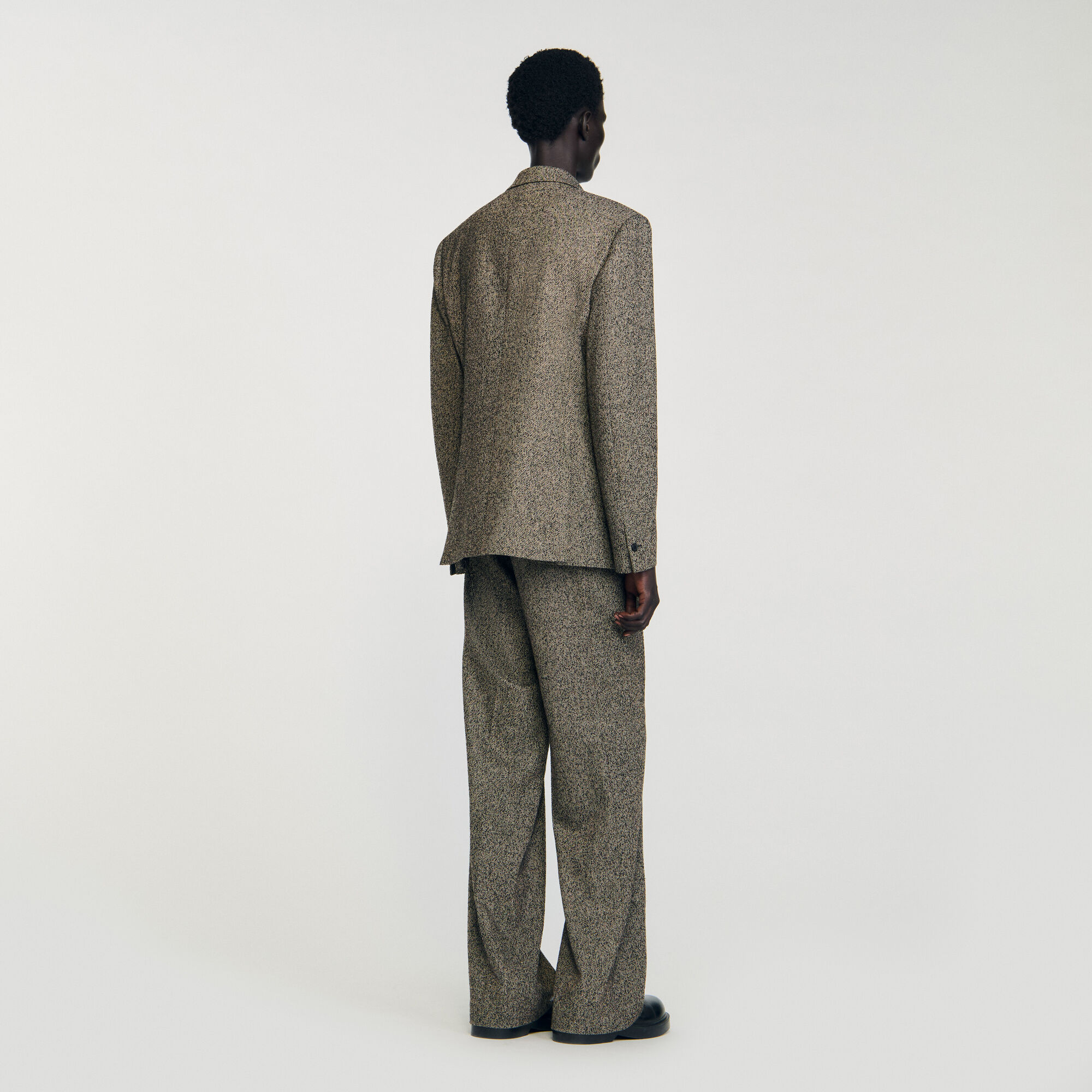 Veste de costume croisée