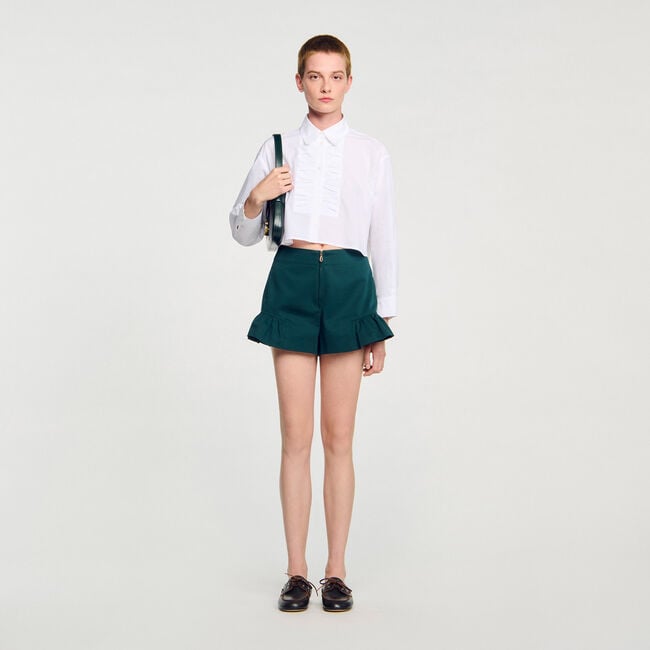 Short à volants