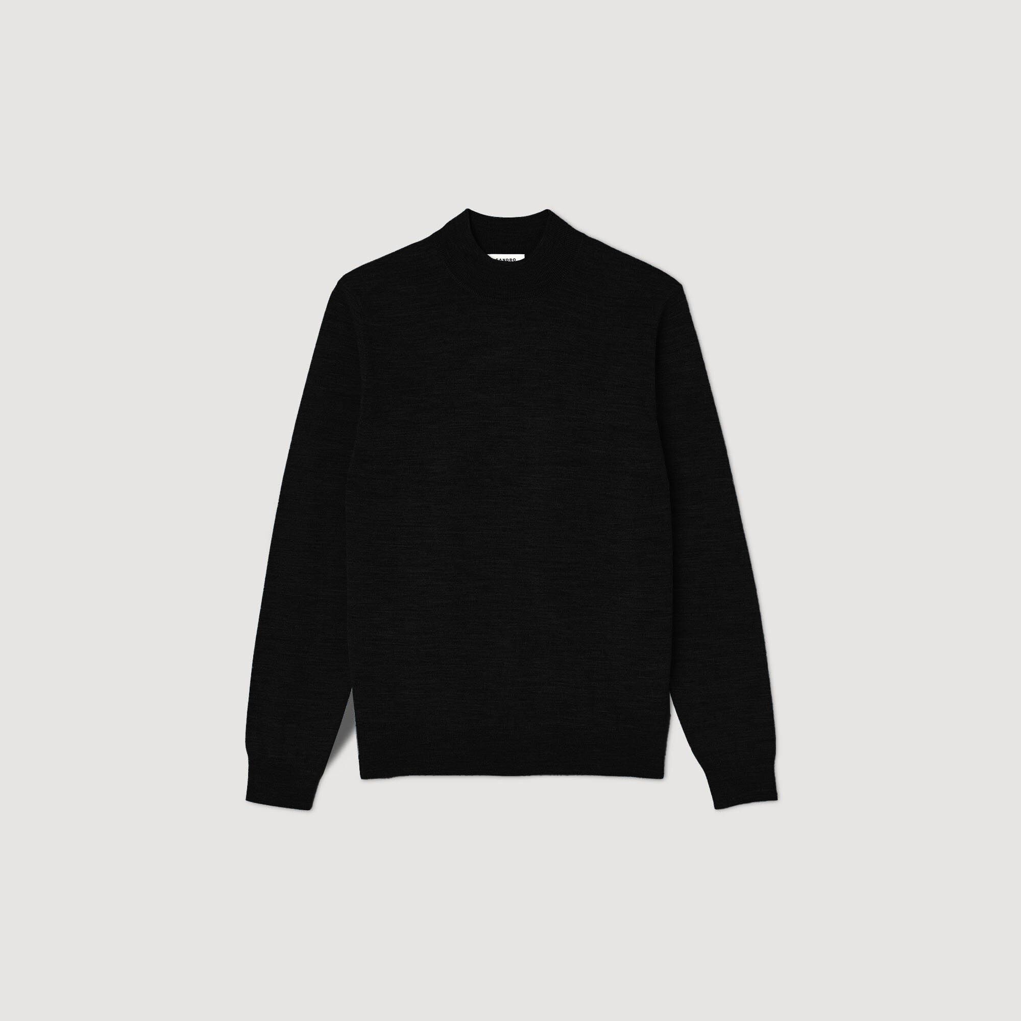 Pull à col cheminée