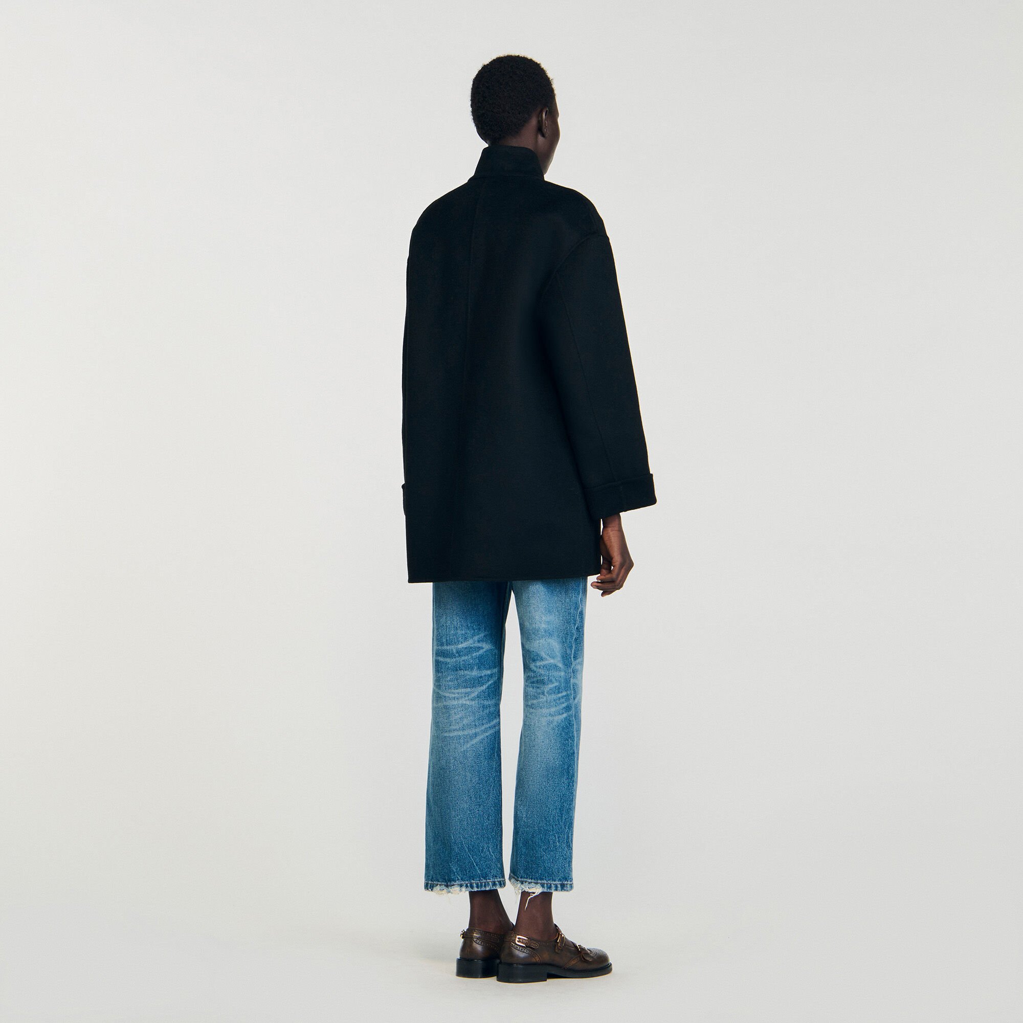 Manteau caban oversize