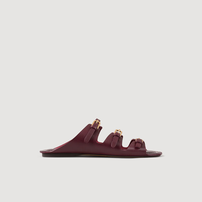 Sandales en cuir