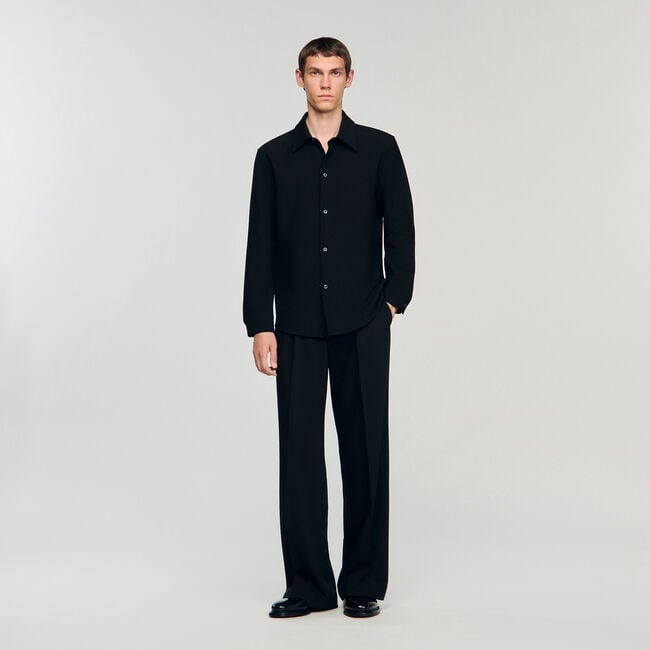 Chemise en jersey à manches longues