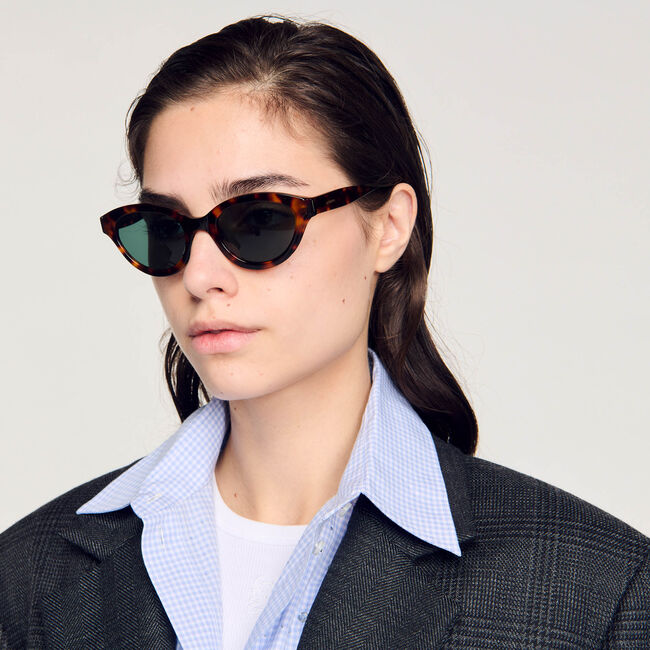 Lunettes de soleil cat eyes