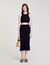 Jupe midi en maille