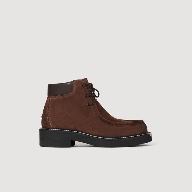 Bottes en cuir 