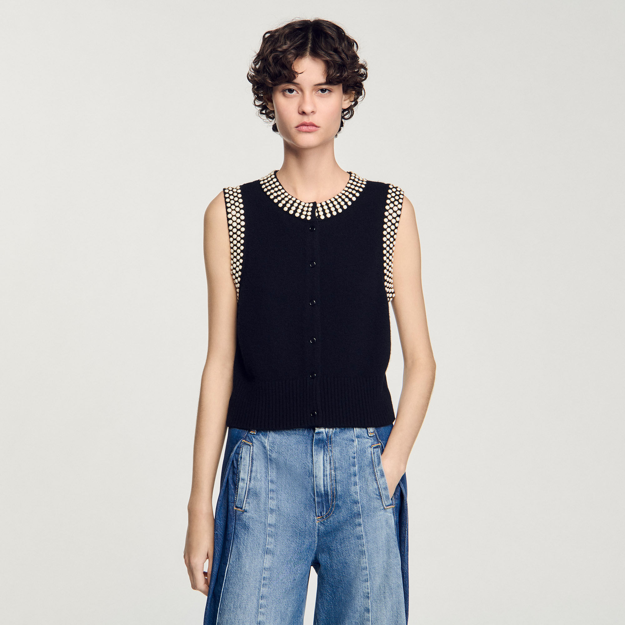 Gilet à studs