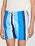Maillot de bain imprimé rayé