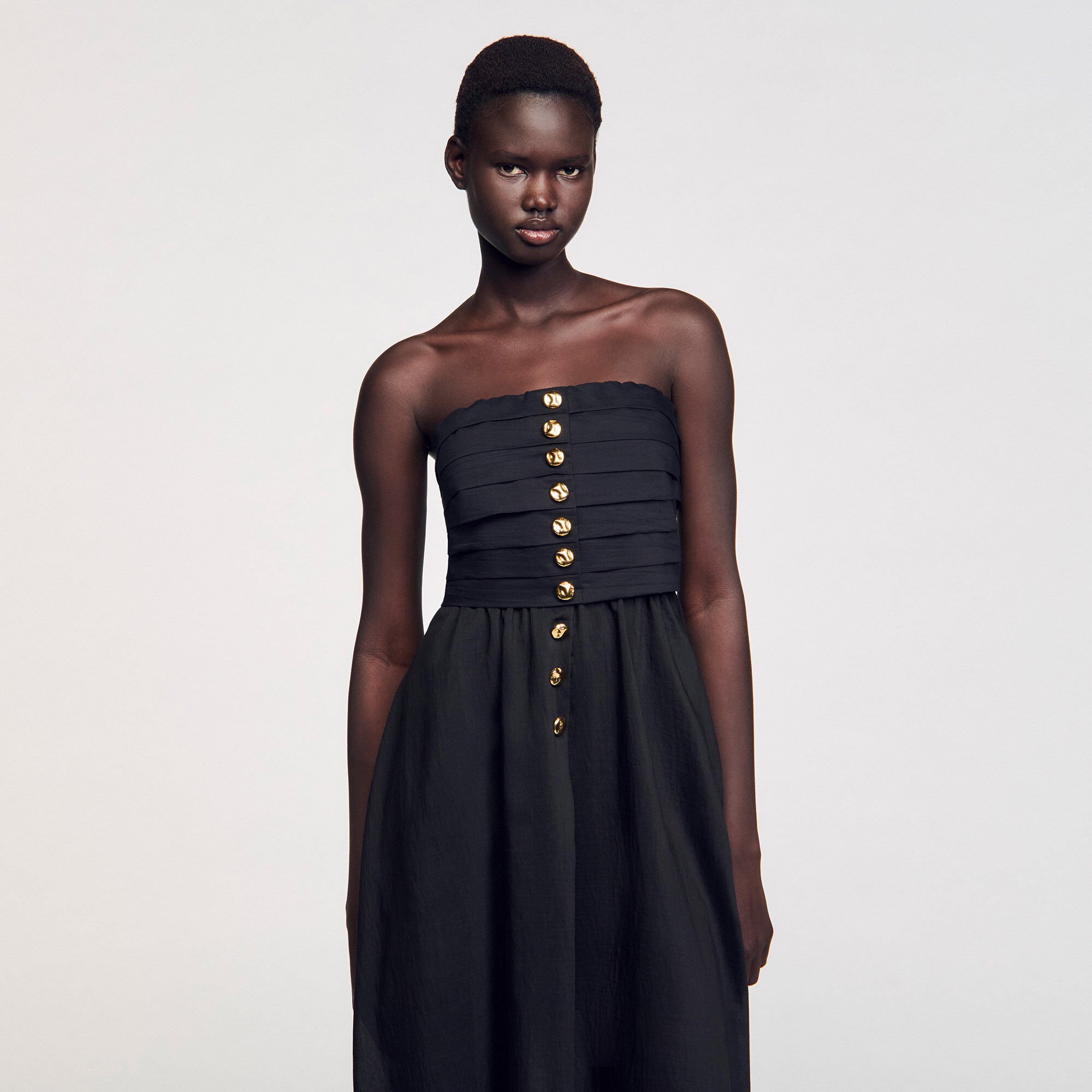 Robe longue bustier