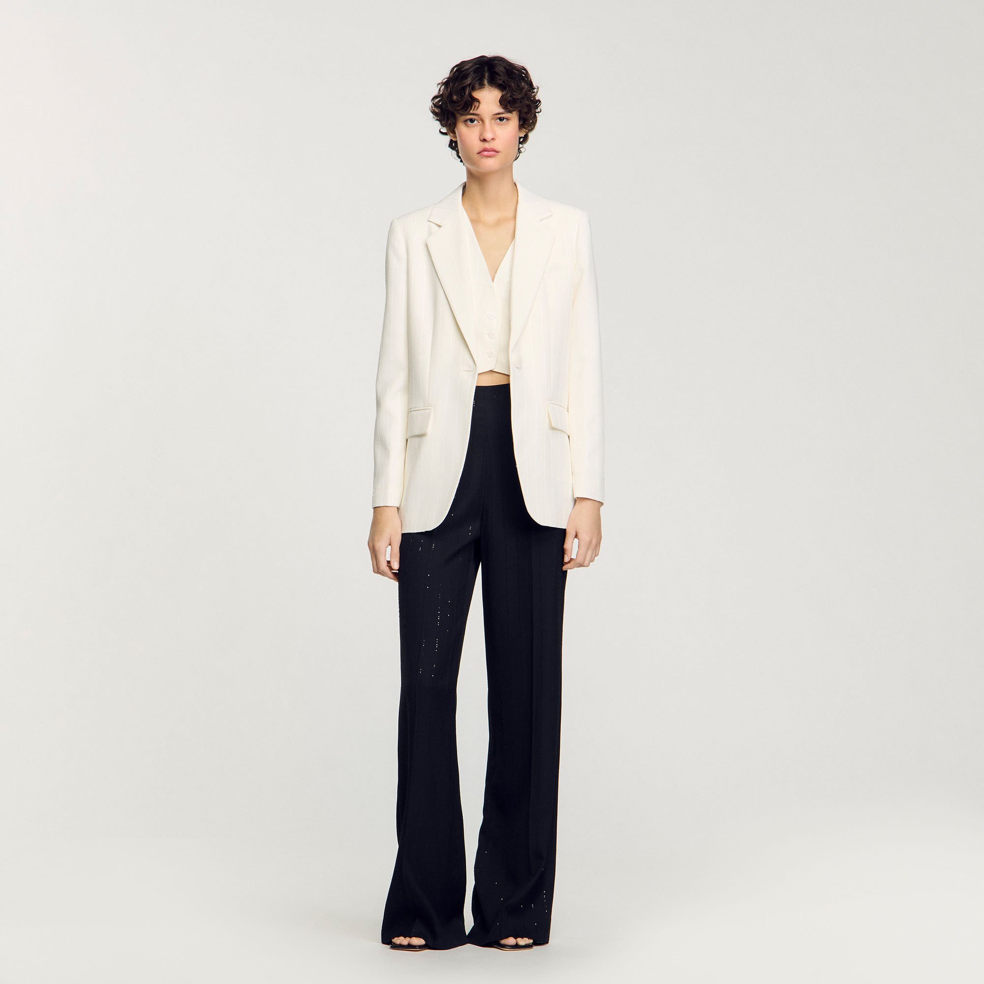 Veste de costume à sequins