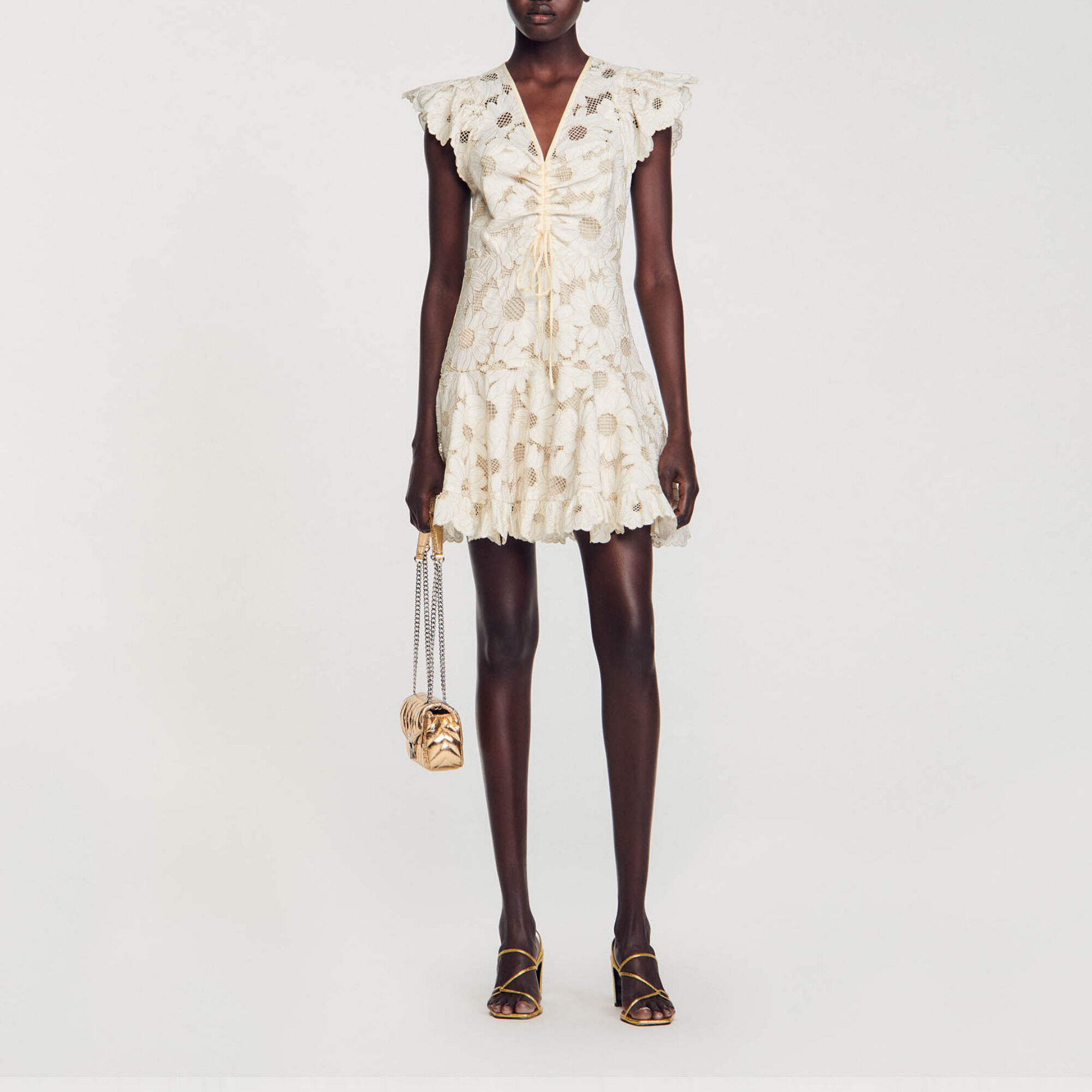 Sandro robe mariage sale