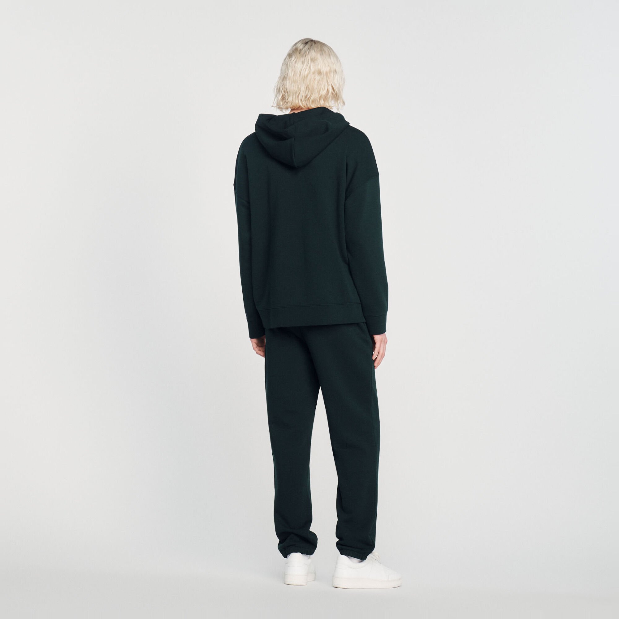 Hoodie oversize à logo