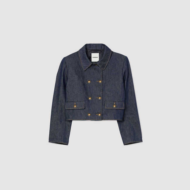 Veste de tailleur en denim