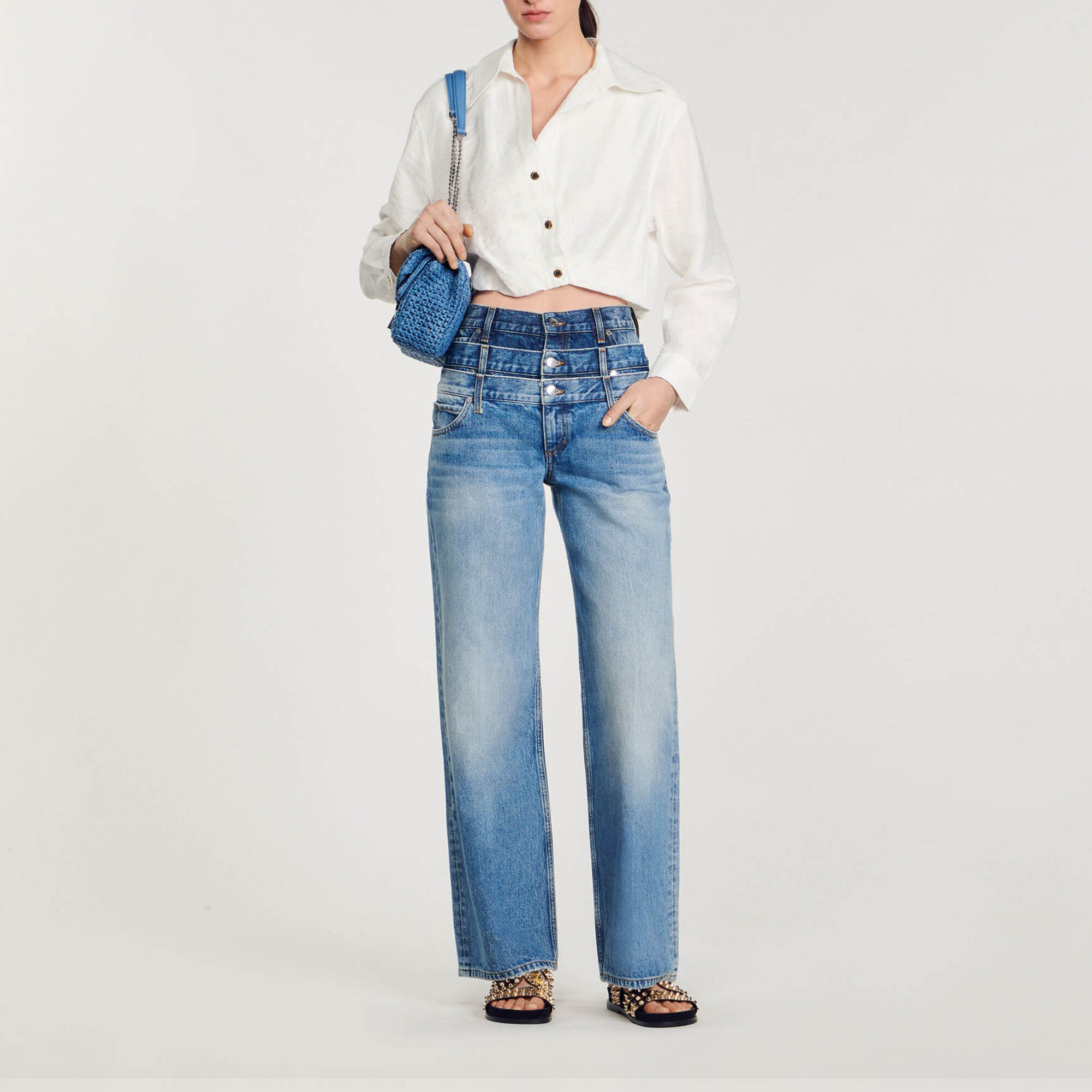Chemises blanches pour femme Sandro Paris