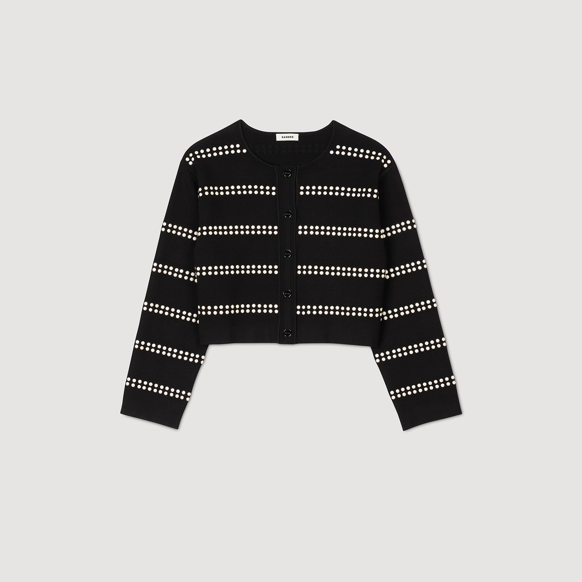 Cardigan à studs