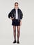 Blouson en cuir oversize