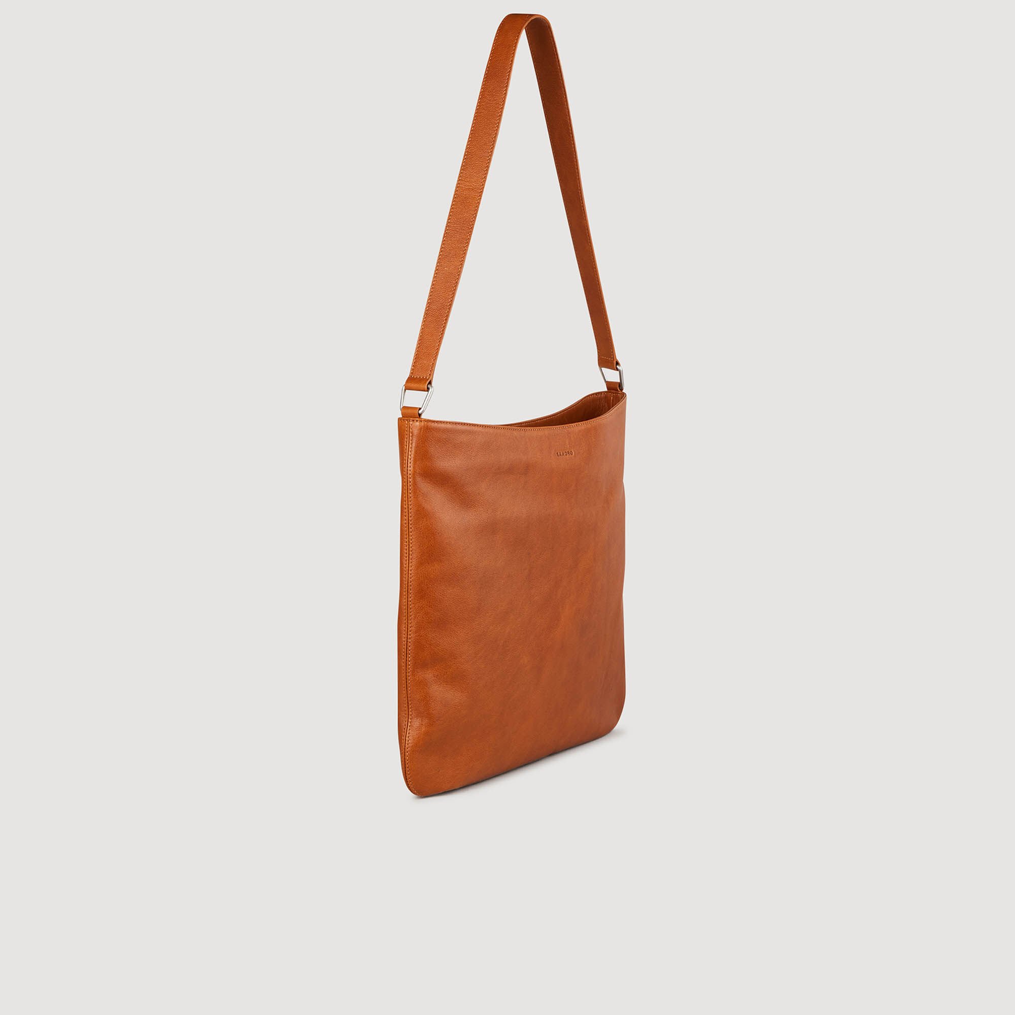 Besace en cuir grainé 