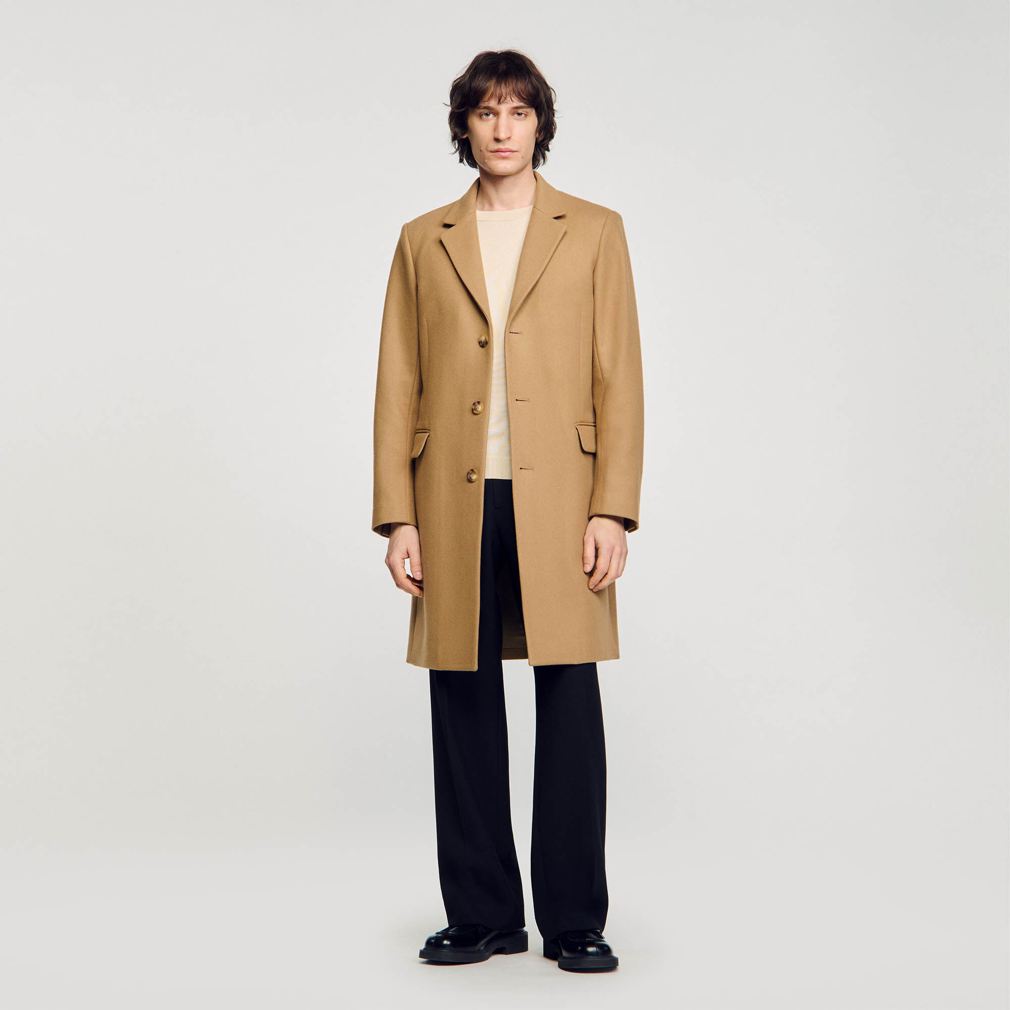 Sandro homme manteau 2025