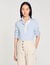 Pull bicolore en laine et cachemire 